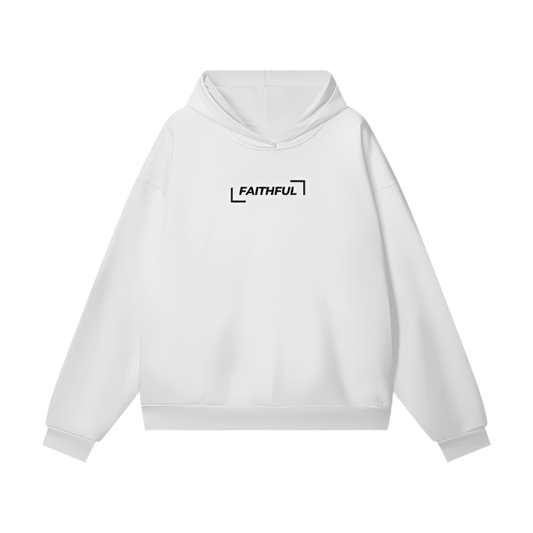 Christian,APPAREL,Faithful,Hoodie,Clothing,White