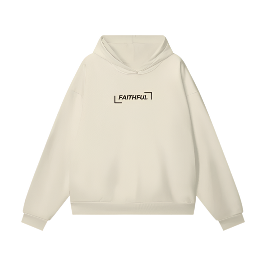 Christian,Apparel,Faithful,Clothing,Hoodie,Bone